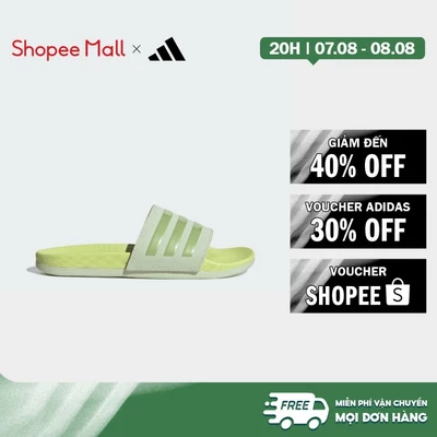 [Duy nhất 8.8 - VOUCHER 30%]adidas Phong cách sống Dép adilette Comfort Nữ màu xanh lá JS3618