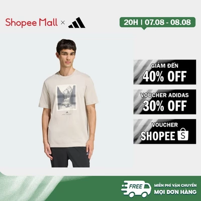 [Duy nhất 8.8 - VOUCHER 30%]adidas Phong cách sống & Quần vợt ÁO THUN GRAPHIC KAYAK NGOÀI TRỜI Nam Be KB2541