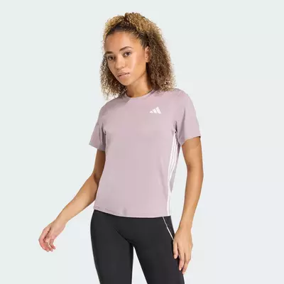 adidas Gym & Training Áo Thun Tập Luyện 3 Sọc Train Essentials Nữ Màu tím KC3026