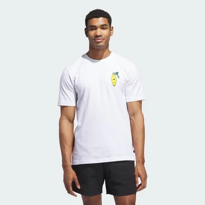 adidas Đánh gôn Áo Thun Graphic Chip In NYC Nam trắng JX1766