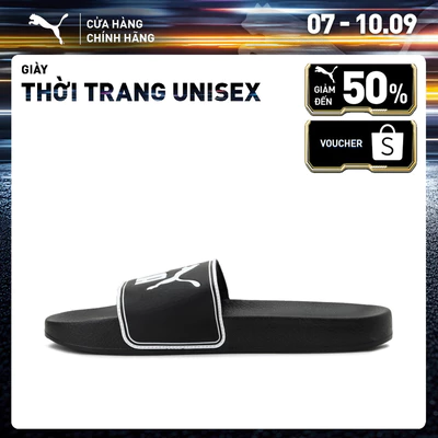 Dép quai ngang PUMA Unisex Leadcat Màu Đen