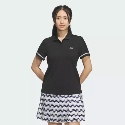 adidas Đánh gôn ÁO POLO NGẮN TAY CLIMACOOL Nữ Đen KB4725