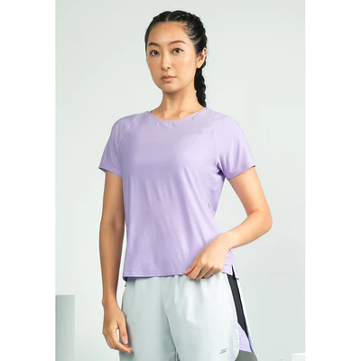 Áo Thun Tay Ngắn Nữ Skechers Walking Performance Short Sleeve Tee-SP325W314-02SK