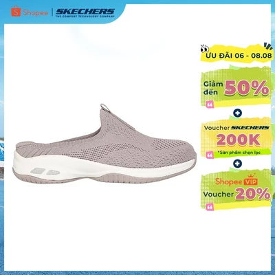 Giày Búp Bê Nữ Skechers Modern Comfort Commute Time Walk Flow - 100659-TPE Air-Cooled Memory Foam