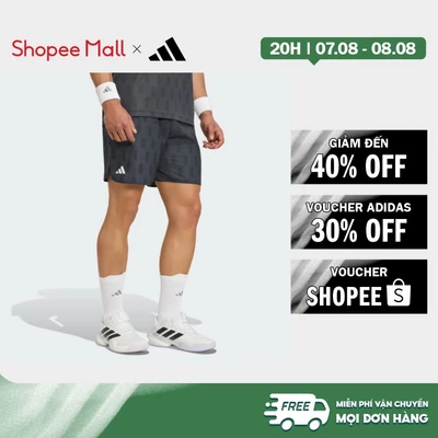 [Duy nhất 8.8 - VOUCHER 30%]adidas Quần vợt QUẦN SHORT GRAPHIC CLUB TENNIS CLIMACOOL Nam Xám KS8270