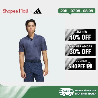 [Duy nhất 8.8 - VOUCHER 30%]adidas Đánh gôn Áo Polo Tour Họa Tiết Cool Feeling Ultimate365 Nam Màu xanh da trời IM7895