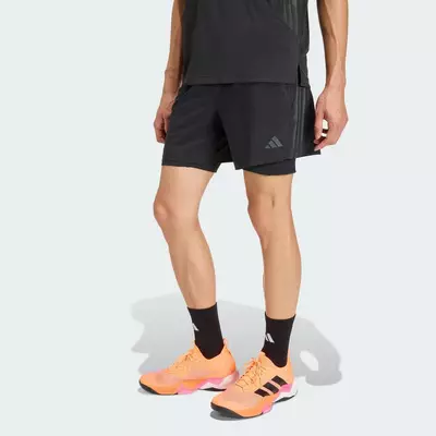 adidas Gym & Training QUẦN SHORT TẬP LUYỆN 2 TRONG 1 TECH ESSENTIALS Nam Đen KE9633