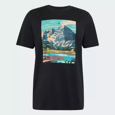 adidas Hiking ÁO THUN GRAPHIC TERREX NATURE AWAITS Nam Đen IA4388