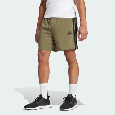 adidas Phong cách sống Quần Short Chelsea 3 Sọc Essential Nam màu xanh lá JE6434