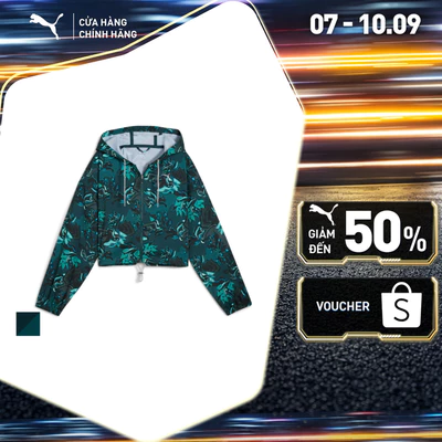 Áo Khoác Thể Thao PUMA Nữ W GREEN TERRAINS WOVEN JACKET