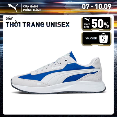 Giày Thời Trang PUMA Unisex Runtamed Wind Mix Cobalt Glaze-Feather Gray-Cool Light Gray Màu Xanh