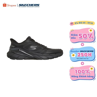 [ĐỘC QUYỀN ONLINE] Giày Thể Thao Nam Skechers Slip-Ins Sport Skech Cage Thường Ngày - 233272-BBK Air-Cooled Memory Foam