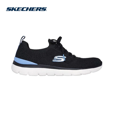 Giày Thể Thao Nữ Skechers Sport Summits Sneak Peek Thường Ngày-150122-BKLB Memory Foam Online Sale