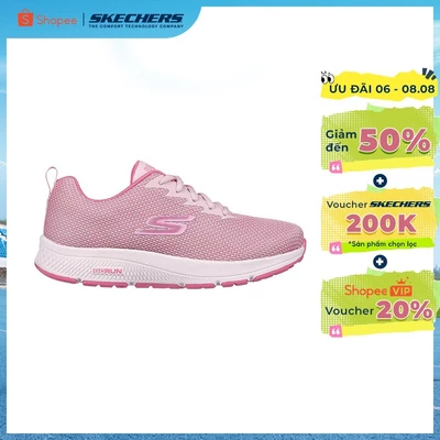 Giày Thể Thao Nữ Skechers GOrun ConsistentGlacier Run Chạy Bộ Performance-128290-PNK Air-CooledGogaMat Online Sale