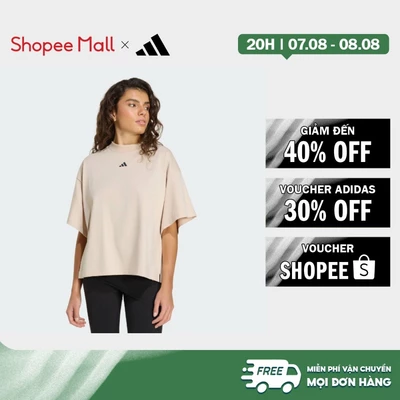 [Duy nhất 8.8 - VOUCHER 30%]adidas Phong cách sống ÁO THUN 3 STRIPES STUDIO BOYFRIEND Nữ Be KU6079