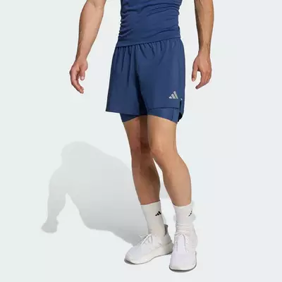 adidas Chạy Quần Short adi365 Running Essentials 2trong1 Nam Màu xanh da trời JZ7774