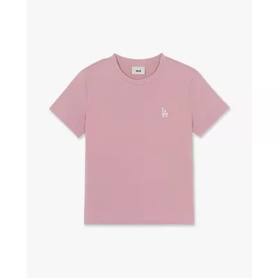 MLB - Áo thun nữ cổ tròn tay ngắn Basic Small Logo_3FTSB0164-07PKM