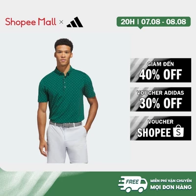[Duy nhất 8.8 - VOUCHER 30%]adidas Đánh gôn ÁO POLO ULTIMATE365+ MICRO PRINT Nam màu xanh lá KB3727
