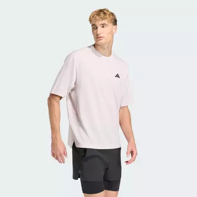 adidas Gym & Training Áo Thun Tập Luyện D4T PrimeLift Essentials In Graphic Nam Màu tím KF8195