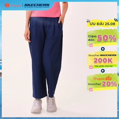 Quần Dài Thể Thao Nữ Skechers Skechers Authentic Iconic Pants - SL226W186-00U6