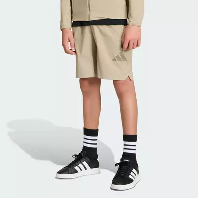 adidas Phong cách sống Z.N.E. QUẦN SHORT DU LỊCH DỆT Trẻ em nâu KC1959