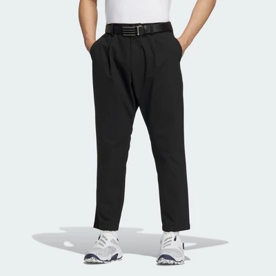 adidas Golf Twistweave Pinstripe Ankle Pants Men Black JG1342