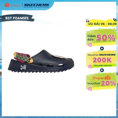 Giày Clog Nam Skechers Demon Slayer Foamies Surge - 802032-NVY