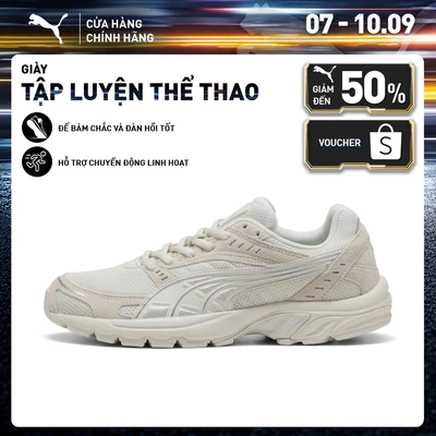 Giày Thể Thao PUMA Unisex C25K Vapor Gray-Feather Gray-Silver Màu Xám