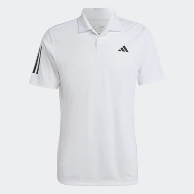 adidas Tennis & Padel Tennis Club 3-Stripes Tennis Polo Shirt Men White HS3268