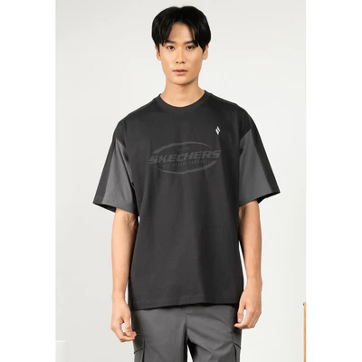 Áo Thun Tay Ngắn Unisex Skechers Skechers Authentic - Trendy Short Sleeve Tee - SL425U415-01X2