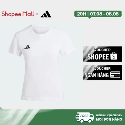 adidas Chạy Áo Thun Chạy Bộ Adizero Essentials Nữ trắng IN1173