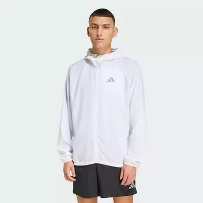 adidas Chạy Áo Khoác adi365 Running Essentials Nam trắng KA4340