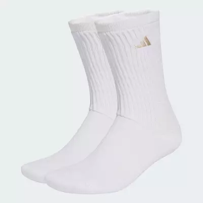 adidas Phong cách sống Bộ 2 Đôi Tất Slouch Unisex trắng KE7595