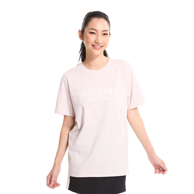 Áo Thun Tay Ngắn Nữ Skechers LifestylePhysicalAcademiaCollectionIconic Short Sleeve Tee-L125W044-03PF Online Sale