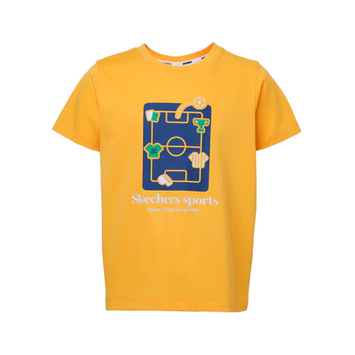 Áo Thun Tay Ngắn Trẻ Em Skechers Soccer Team Short Sleeve Tee-SL324K638-YL01 Online Sale