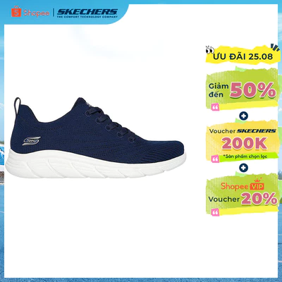 Giày Thể Thao Nữ Skechers BOBS Sport B Flex Lo Graceful Stride Thường Ngày-117591-NVY Memory Foam Online Sale