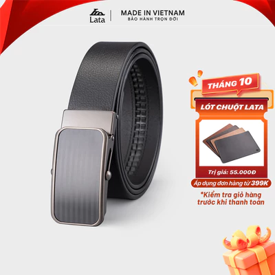 Thắt lưng Lata (Thời trang nam - Dây nịt da thật TL322)
