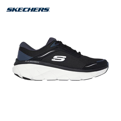 Giày Thể Thao Nữ Skechers Relaxed Fit Sport DLux Walker 2.0 Classic Stroll-150104-BKW Air-Cooled Memory Foam