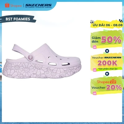 Giày Clog Nữ Skechers Foamies Max Cushioning Foamies In Bloom - 111671-LAV