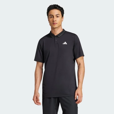adidas Quần vợt & Padel Tennis Áo Polo Piqué Climacool Tennis Club Nam Đen JF8424