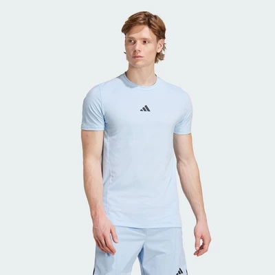 adidas Gym & Training Áo Thun Tập Luyện Designed for Training Nam Màu xanh da trời JX3284