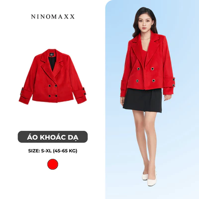 Áo Khoác Dạ Nữ Dáng Ngắn N&M Thương Hiệu NINOMAXX 2207030