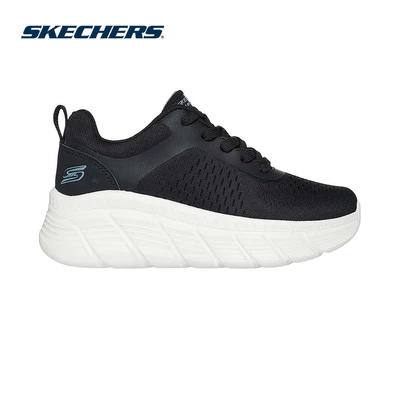 Giày Thể Thao Nữ Skechers BOBS Sport B Flex Hi Lateral Force Thường Ngày-117389-BLK Air-Cooled Memory Foam