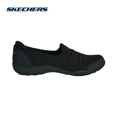 Giày Búp Bê Nữ Skechers Modern Comfort Breathe-Easy Harbor Hues - 100758-BBK Air-Cooled Memory Foam