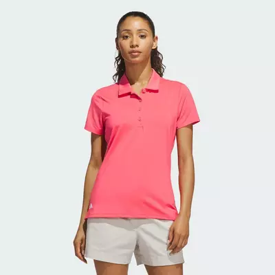adidas Đánh gôn Áo Polo Trơn Ngắn Tay Ultimate365 Nữ Hồng KG1464