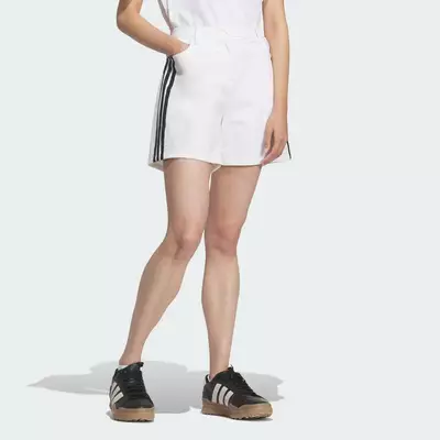 adidas Đánh gôn QUẦN SHORT 3 GẠCH 5INCH Nữ trắng KD7212