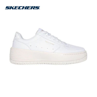 Giày Thể Thao Nữ Skechers Court Classics Grand 92 Be Lifted - 185110-WNT Memory Foam