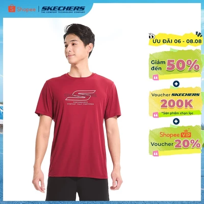 Áo Thun Tay Ngắn Nam Skechers Dynamic Walking Performance Short Sleeve Tee - P125M050-000Y Online Sale