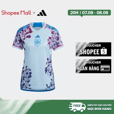 adidas Bóng đá Áo Đấu Sân Khách Đội Tuyển Nữ Tây Ban Nha 23 Nữ Màu xanh da trời HT4314
