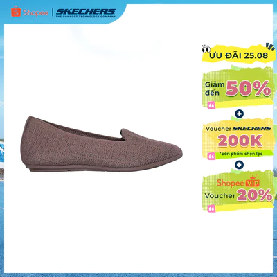 Giày Búp Bê Nữ Skechers Modern Comfort Cleo 2.0 Look At You - 158477-TPE Air-Cooled Memory Foam